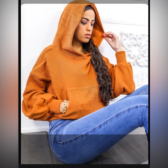 Sweaters - 32. French Terry Kangaroo Pocket Hoodie